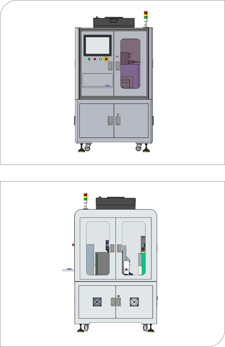 Laser marking equipment for wafers