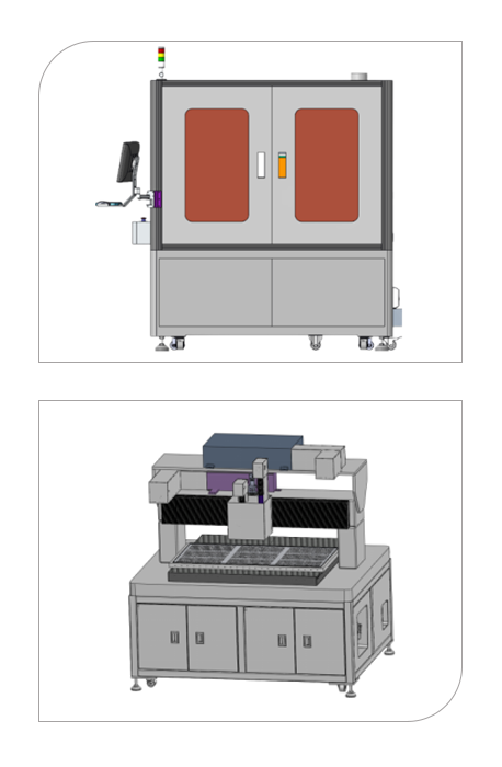 Laser glass cutting equipment